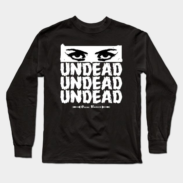 Undead,Undead,Undead. Long Sleeve T-Shirt by Vivo